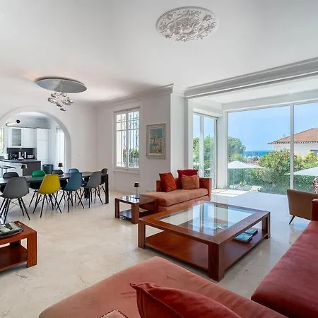 Apartman Charming Villa With Garden & Sea Breeze Antibes Getaway Antibes